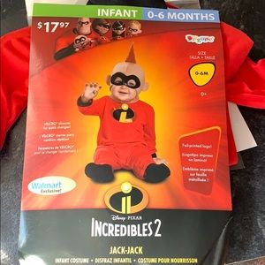 Jack costume incredibles 2 0-6 months